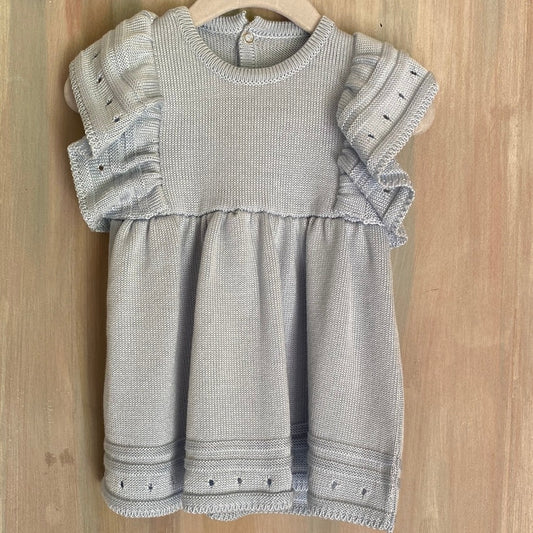 Vestido alelí celeste