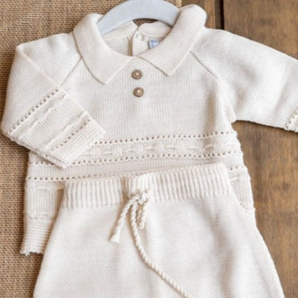 Conjunto laurel Beige
