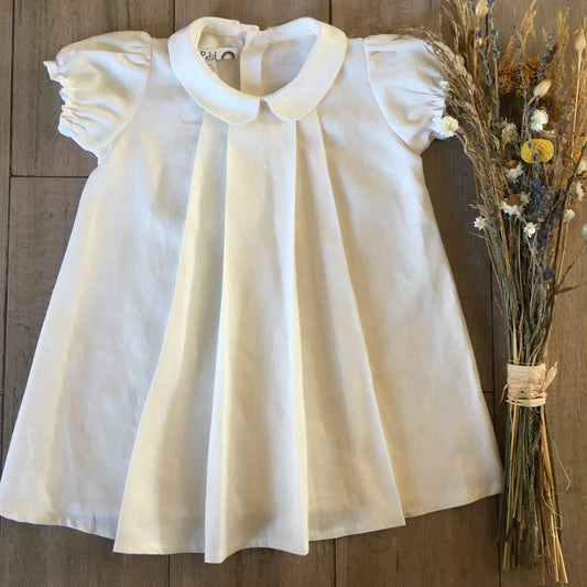 Vestido Dalia blanco invierno